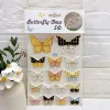 5D gilded three-dimensional butterfly wall sticker decorative stickers DIY creative butterfly EVA stickers Butterfly three-dimensional self-adhesive paper paintings Cross-border children's room wall background wall Application Scenario